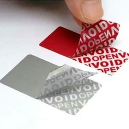 Tamper Evidence Label
